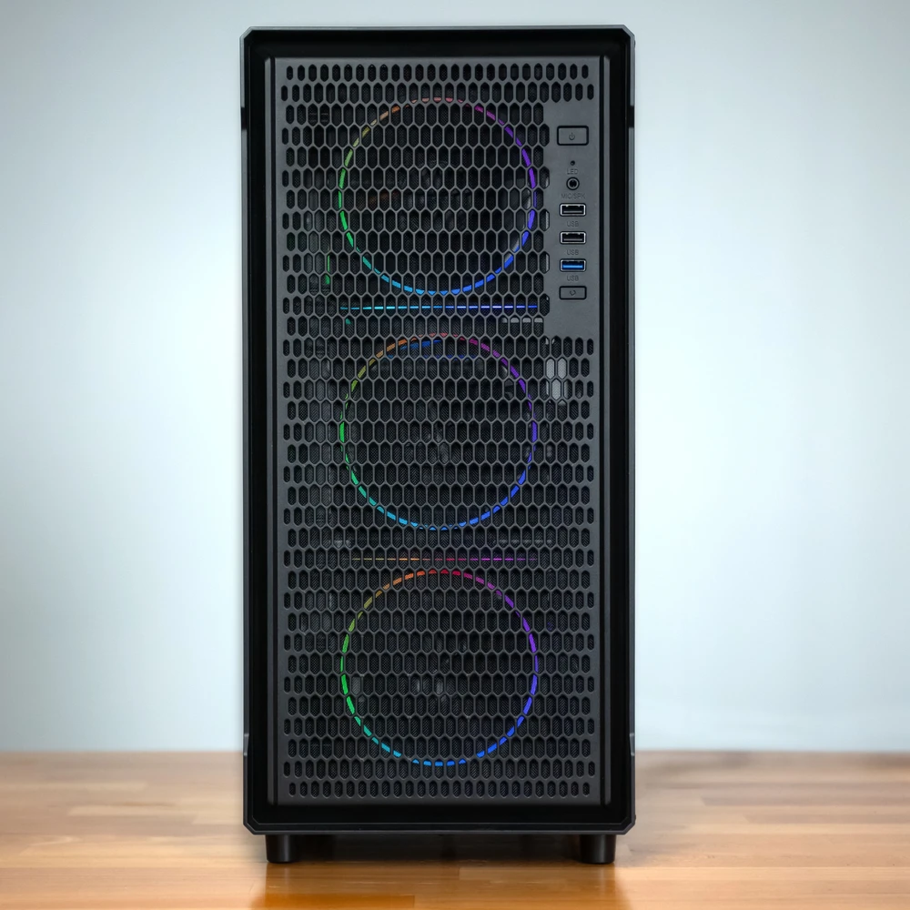 Kolink AM2 ARGB Midi Tower Case Juodas