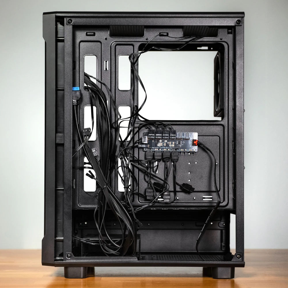 Kolink AM2 ARGB Midi Tower Case Juodas