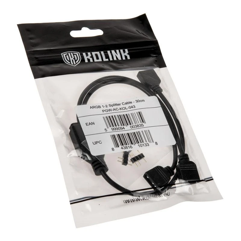 Kolink ARGB 1-2 skirstytuvo kabelis, ilgis 30 cm