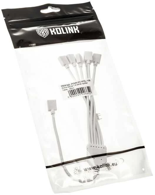 Kolink ARGB 1-6 skirstytuvas mažmeninėje pakuotėje