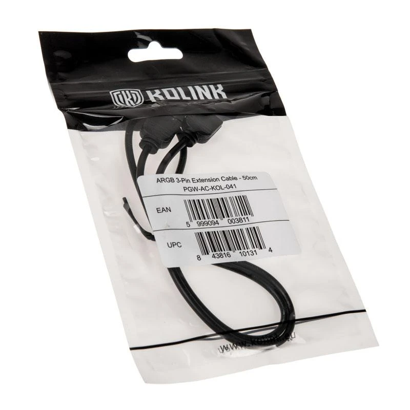 Kolink ARGB 3 kontaktų prailginimo kabelis - 50 cm