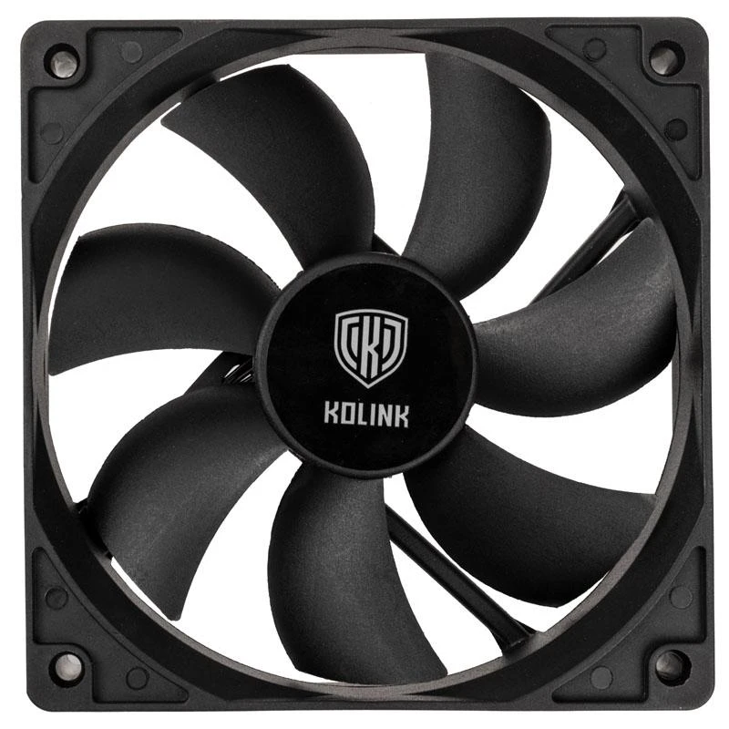 Kolink 120mm PWM ventiliatorius, juodas