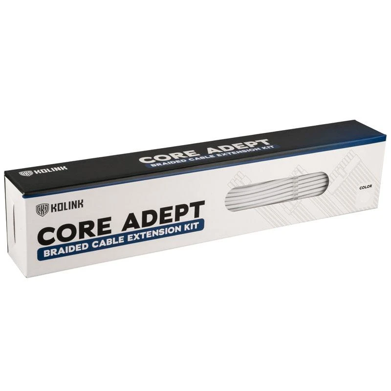 Kolink Core Adept Braided Cable Extension Kit - Baltas