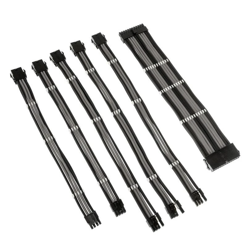 Kolink Core Adept Braided Cable Extension Kit – Juodas/Pilkas
