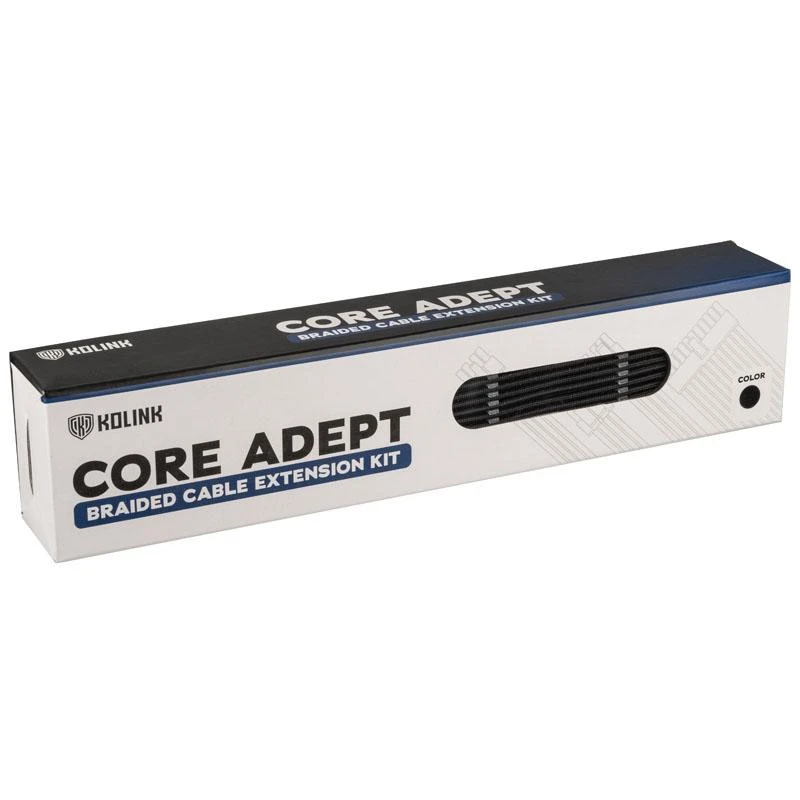Kolink Core Adept Braided Cable Extension Kit – Juodas