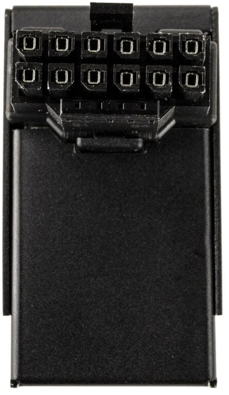 Kolink Core Pro 12V-2×6 90 Degree Adapteris – Type 2, juodos spalvos