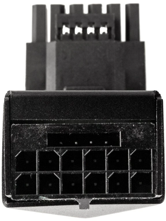 Kolink Core Pro 12V-2×6 90 Degree Adapteris – Type 2, juodos spalvos