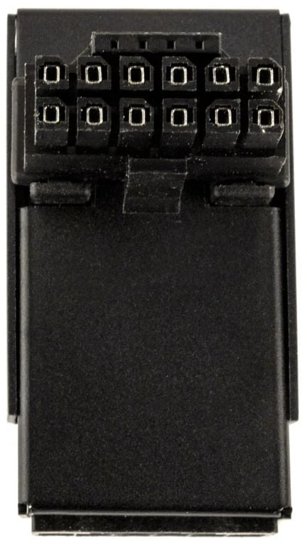 Kolink Core Pro 12V-2×6 90 Degree Adapteris – Type 1, juodos spalvos