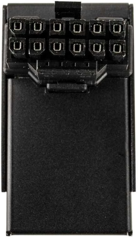 Kolink Core Pro 12V-2×6 90 Degree Adapteris – Type 2, juodos spalvos