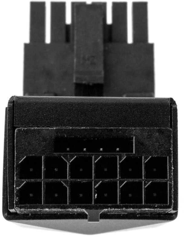 Kolink Core Pro 12V-2×6 90 Degree Adapteris – Type 1, juodos spalvos