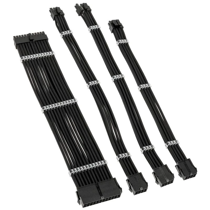 Kolink Core Standard Braided Cable Extension Kit – Jet Juodas