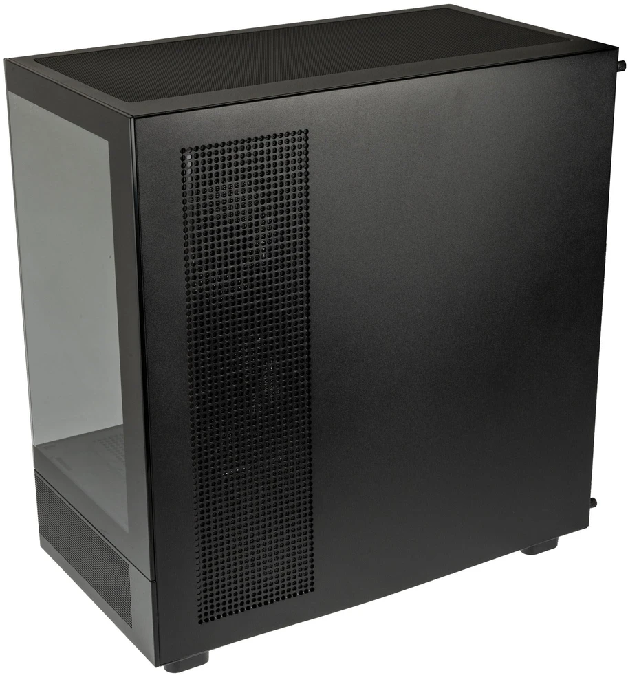 Kolink GSI SmartAssembly ARGB Glass Micro-ATX PC case, mid tower, Micro-ATX, Tempered Glass – juodas, 750 watts Gold power supply
