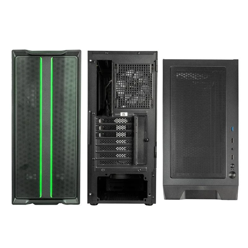 Kolink Inspire K12 ARGB Midi-Tower – juodos spalvos