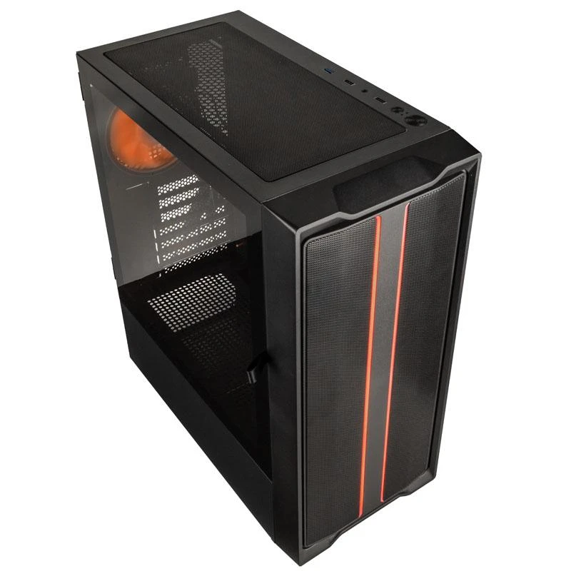 Kolink Inspire K12 ARGB Midi-Tower – juodos spalvos
