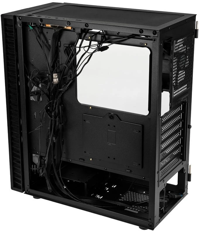 Kolink Observatory HF Glass ARGB Mid Tower – Juodas