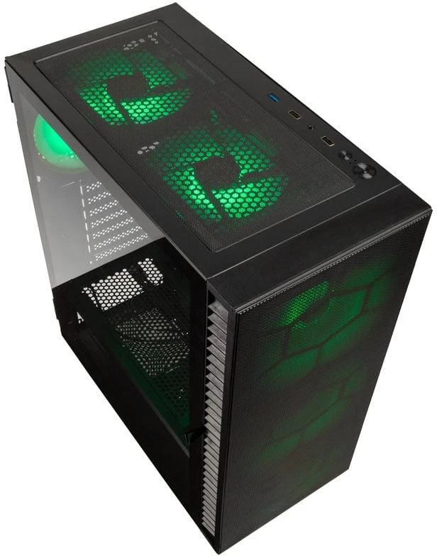 Kolink Observatory HF Mesh ARGB Midi-Tower – juoda
