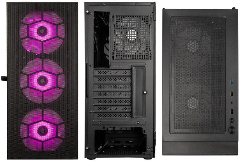 Kolink Observatory HF Mesh ARGB Midi-Tower – juoda