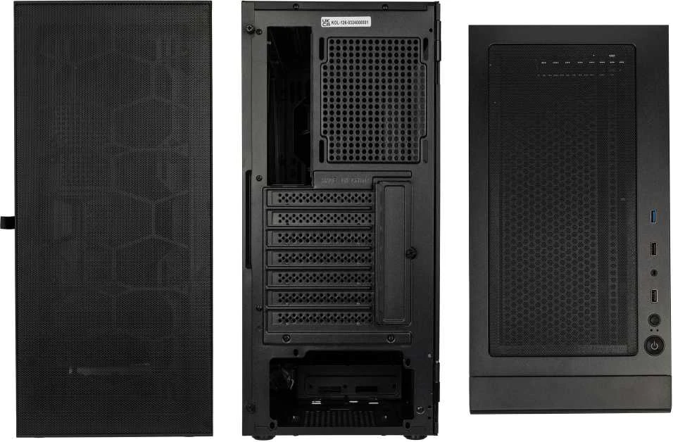 Kolink Observatory HF Mesh Core Mid Tower – juodas