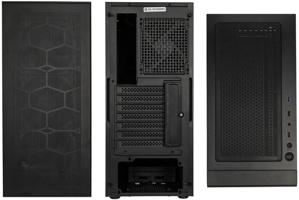 Kolink Observatory HF Mesh PWM Mid Tower – juodas