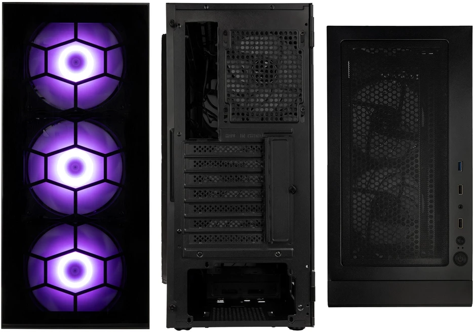 Kolink Observatory HF Plus Glass ARGB Mid Tower – juodas