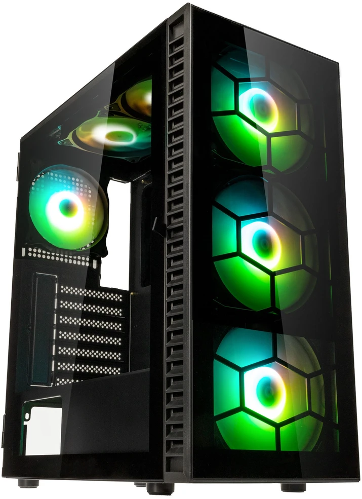 Kolink Observatory HF Plus Glass ARGB Mid Tower – juodas