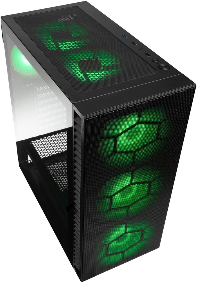 Kolink Observatory HF Plus Mesh ARGB Mid Tower – juodas