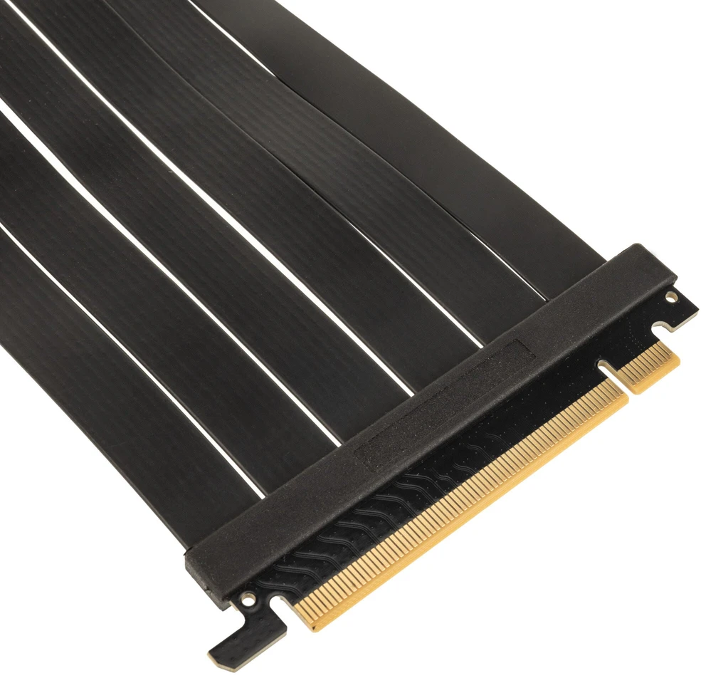 Kolink PCIe 5.0 Riser Cable, 90 degrees, x16 – juodas, 300mm