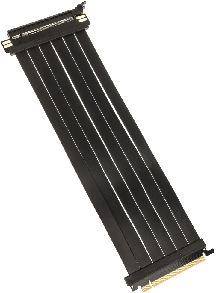 Kolink PCIe 5.0 Riser Cable, 180 degrees, x16 – juodas, 300mm