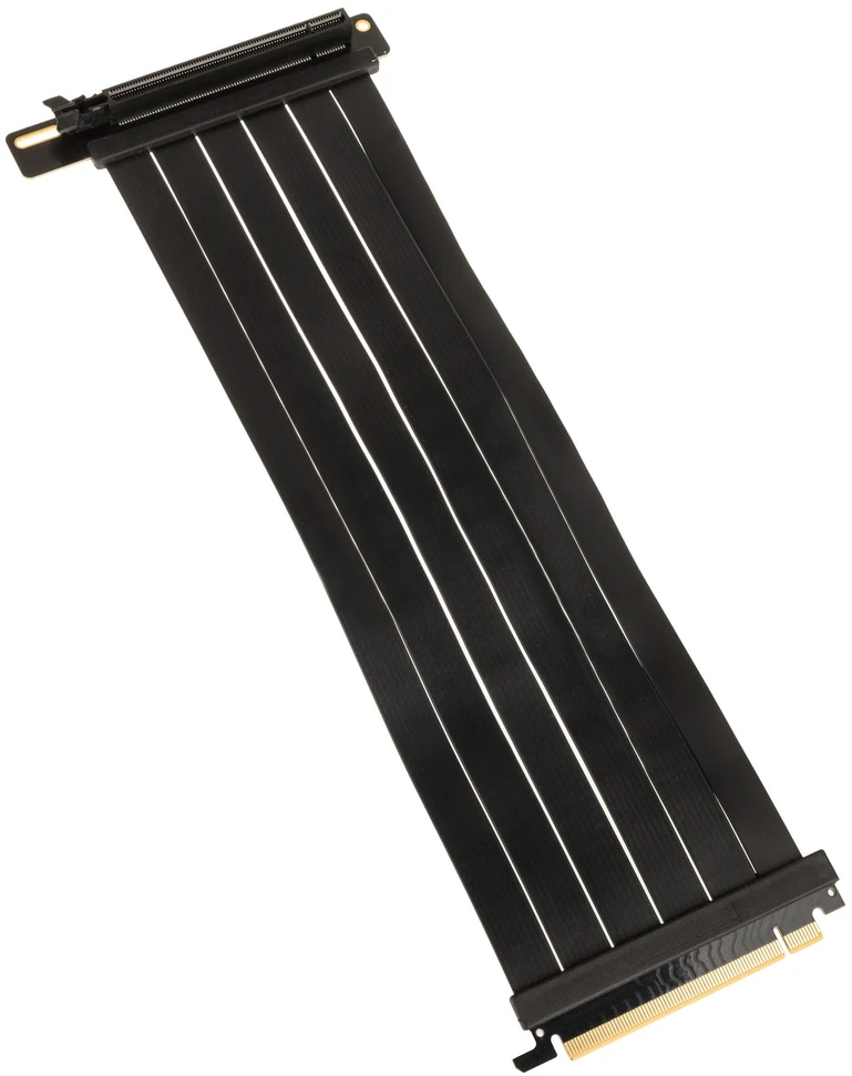 Kolink PCIe 5.0 Riser Cable, 90 degrees, x16 – juodas, 300mm