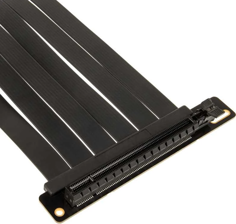 Kolink PCIe 5.0 Riser Cable, 90 degrees, x16 – juodas, 300mm