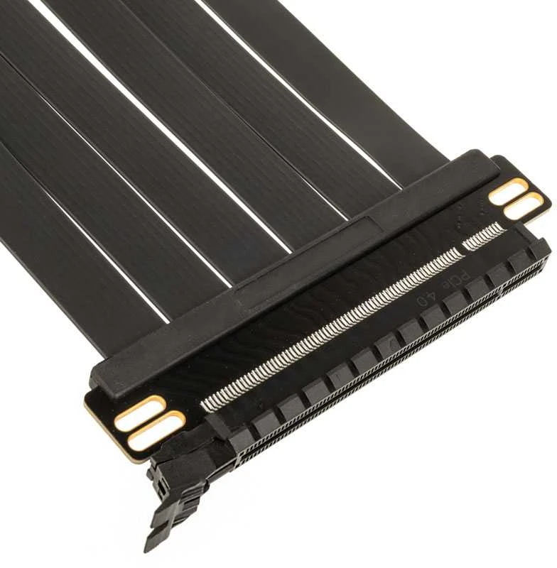 Kolink PCIe 5.0 Riser Cable, 180 degrees, x16 – juodas, 300mm