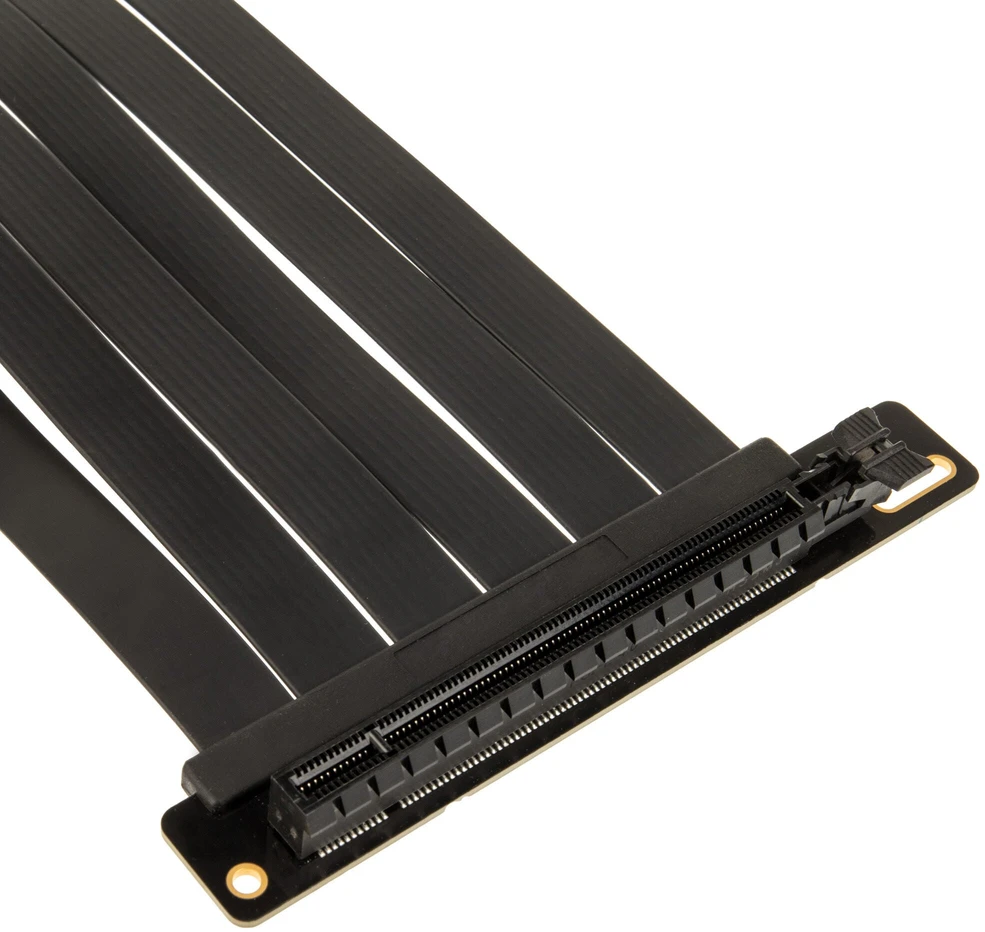 Kolink PCIe 5.0 Riser Cable, 90 degrees, x16 – juodas, 300mm