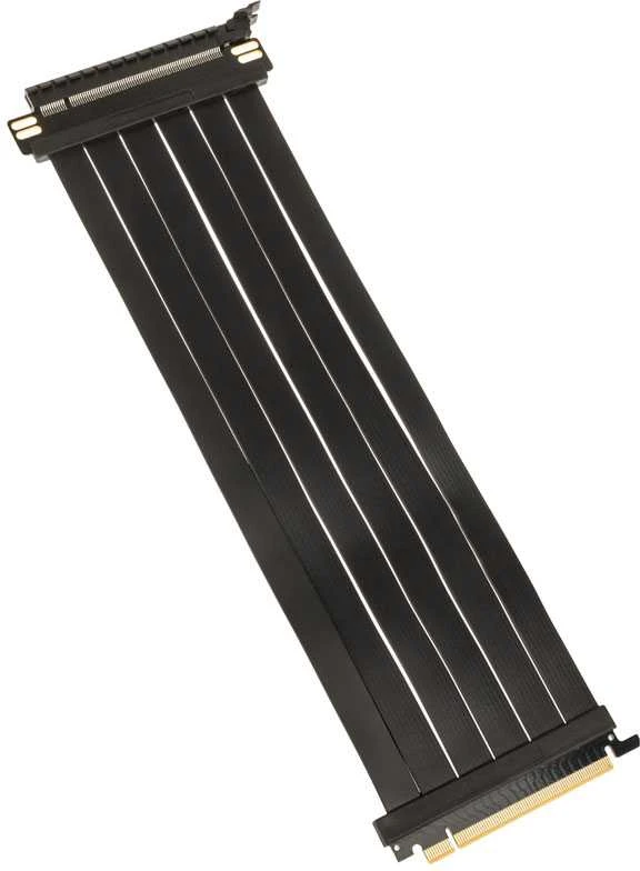 Kolink PCIe 5.0 Riser Cable, 180 degrees, x16 – juodas, 300mm