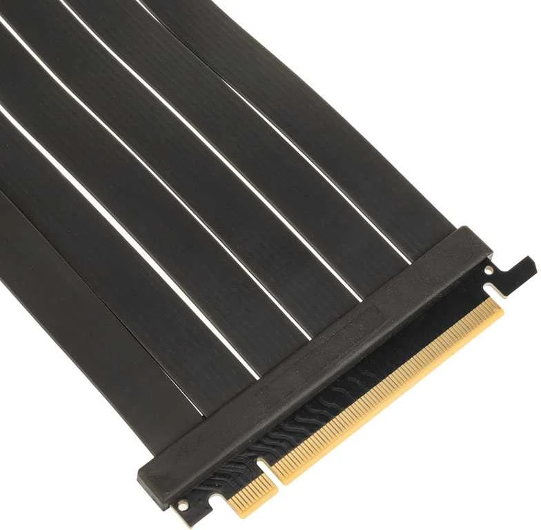 Kolink PCIe 5.0 Riser Cable, 180 degrees, x16 – juodas, 300mm