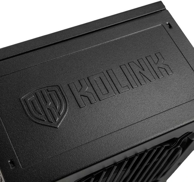 „Kolink Regulator 80 PLUS Gold“ maitinimo blokas, ATX 3.0, PCIe 5.0, modulinis – 850 vatų
