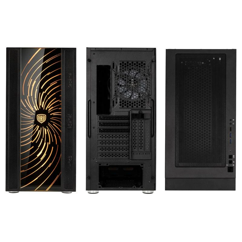 Kolink Unity Adapt ARGB Mid-tower – juodos spalvos