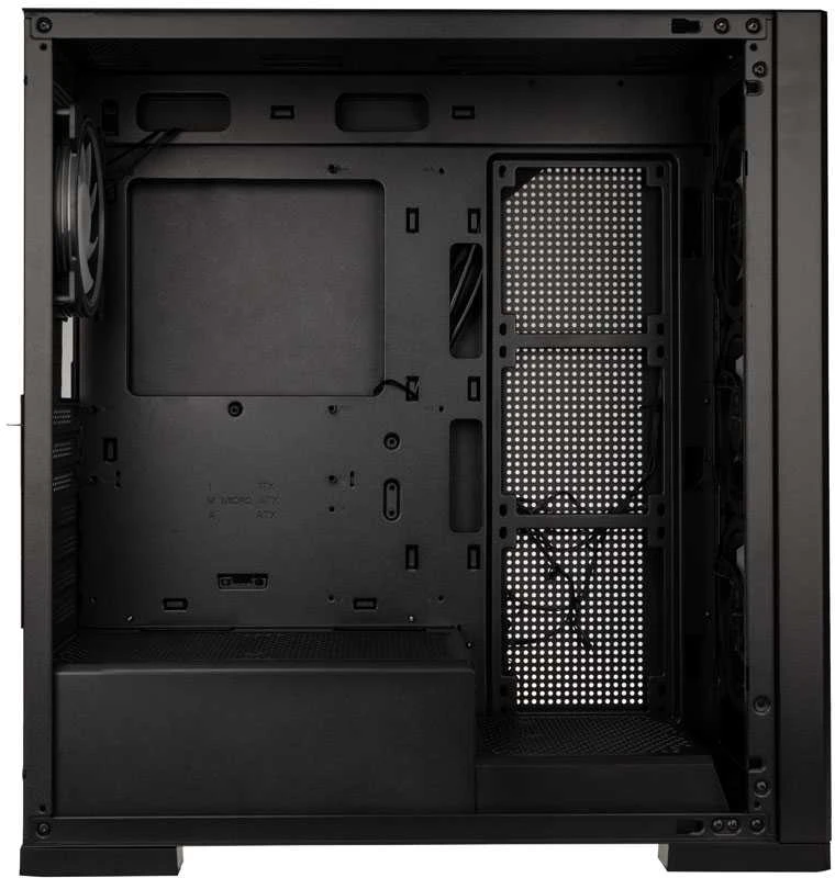 Kolink Unity Meshbay ARGB Midi-Tower, Tempered Glass – juodos spalvos