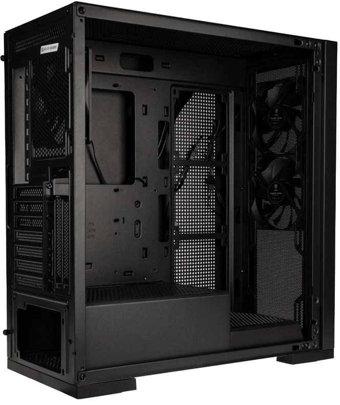 Kolink Unity Meshbay Performance Midi-Tower, Mesh – juodos spalvos