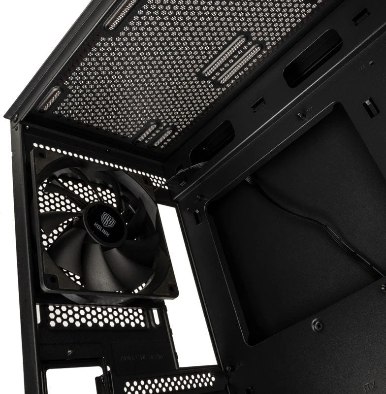 Kolink Unity Meshbay Performance Midi-Tower, Mesh – juodos spalvos