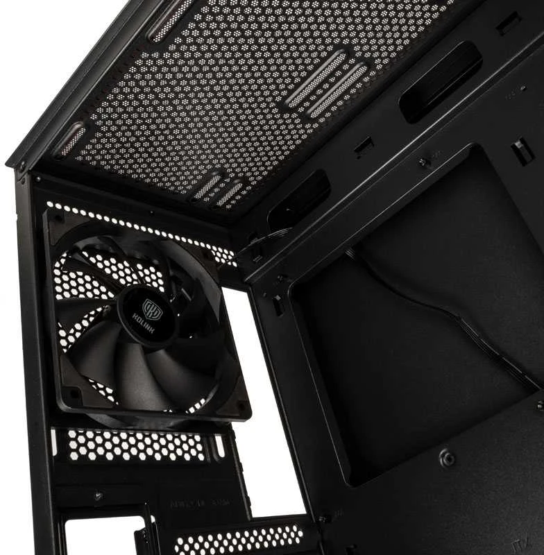 Kolink Unity Meshbay Performance Midi-Tower, Mesh – juodos spalvos