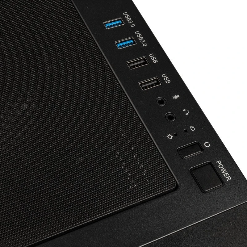 Kolink Unity Meshbay Performance Midi-Tower, Mesh – juodos spalvos