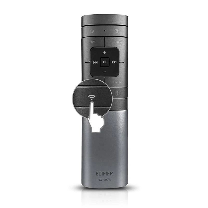 Kolonėlės Edifier S1000W, WiFi/Bluetooth, Rudos spalvos