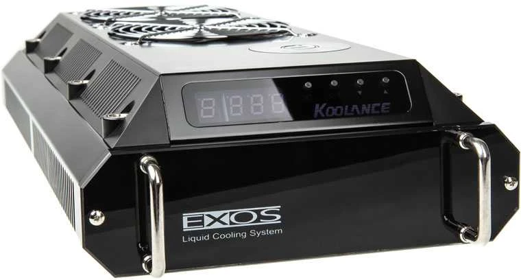 Koolance Exos-2 V2 vandens aušinimo sistema – juoda