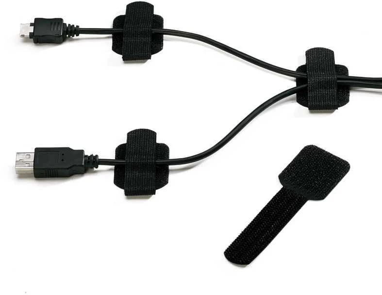 RAM Label The Cable Organizatorius ETIKETĖLĖKITE KABELĮ Velcro Juodas 50 vnt (PRO 3110)