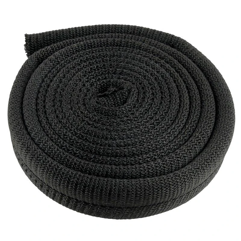 LABEL THE CABLE Cable sleeve 2m – juodos spalvos