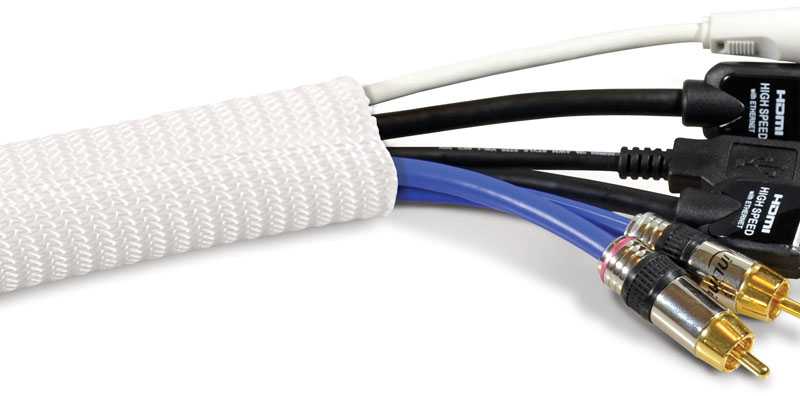 Label The Cable PAŽYMĖKITE THE CABLE PRO kabelio žarną 25m - balta