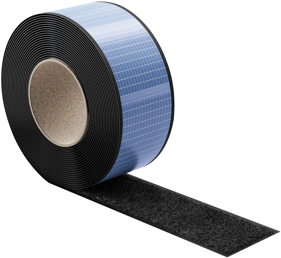 LABEL THE CABLE TOUGH TAPE STRAP Velcro ritinėlis – Juodas, 5 m, 50 mm