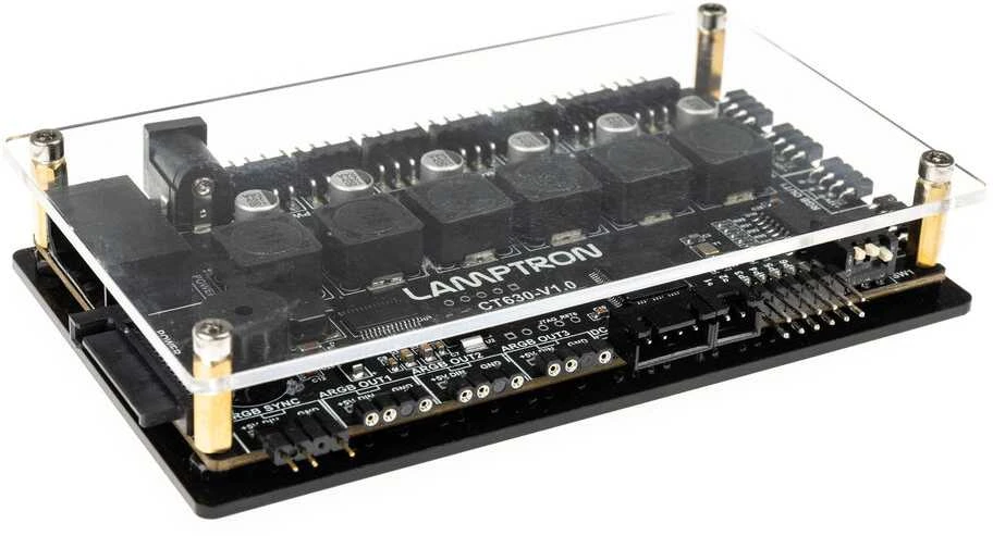 Lamptron CT625 All-In-One Controller, 6x IPS – juodos spalvos