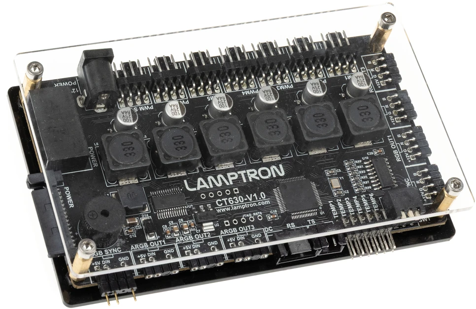 Lamptron CT625 All-In-One Controller, 6x IPS – juodos spalvos