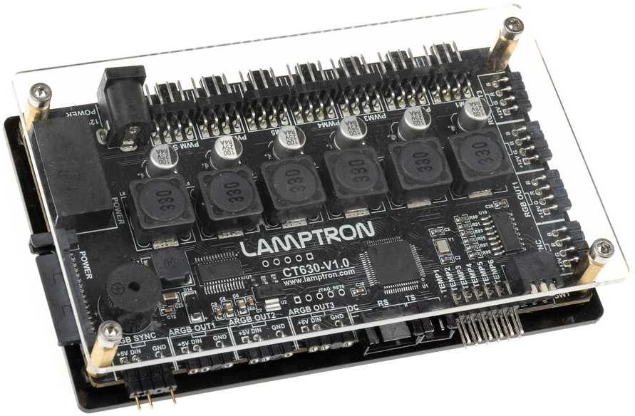Lamptron CT625 All-In-One Controller, 6x IPS – juodos spalvos